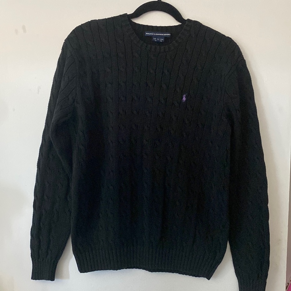 Black Ralph lauren sport sweater